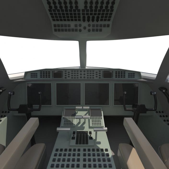 3D Business Jet Gulfstream G500 model