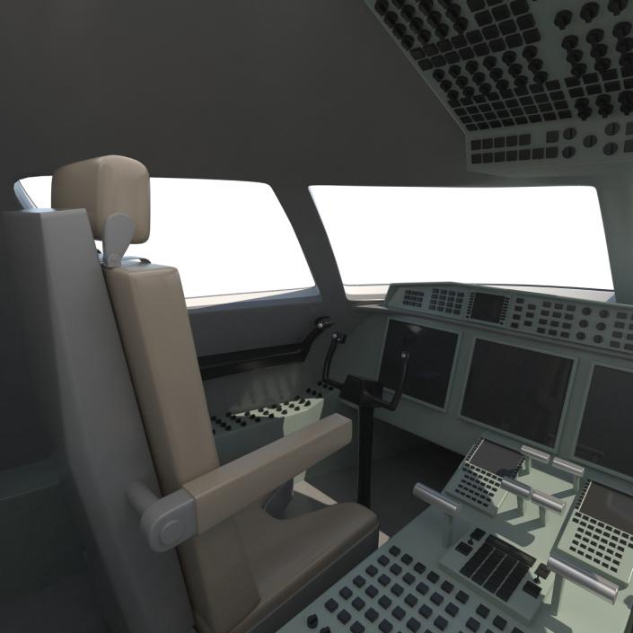 3D Business Jet Gulfstream G500 model