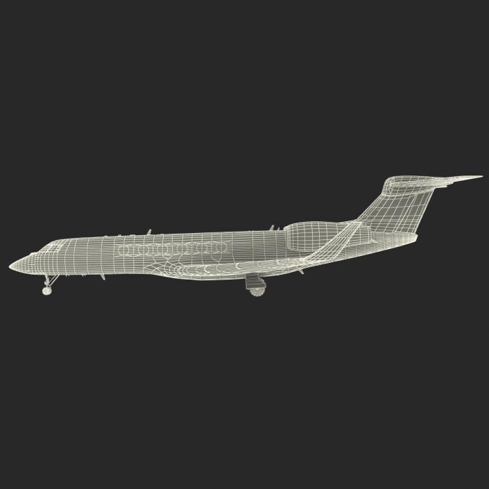 3D Business Jet Gulfstream G500 model