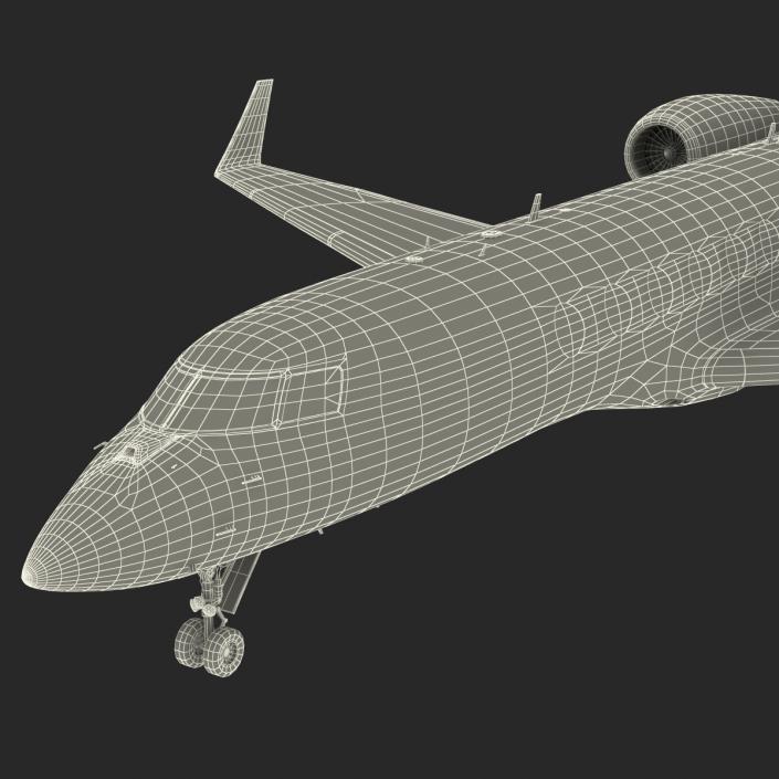 3D Business Jet Gulfstream G500 model