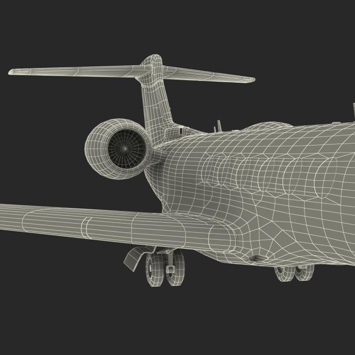 3D Business Jet Gulfstream G500 model