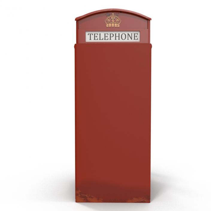 3D model British Red Telephone Box