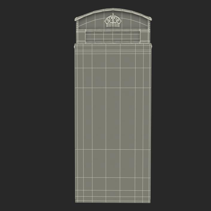 3D model British Red Telephone Box