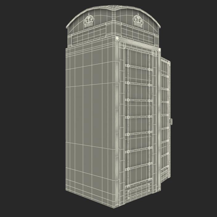 3D model British Red Telephone Box