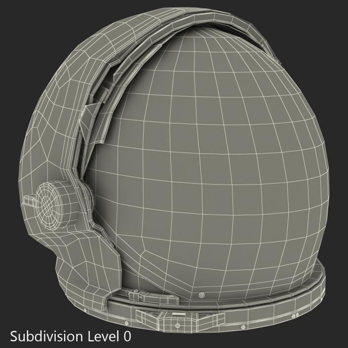 NASA Space Helmet 2 3D model