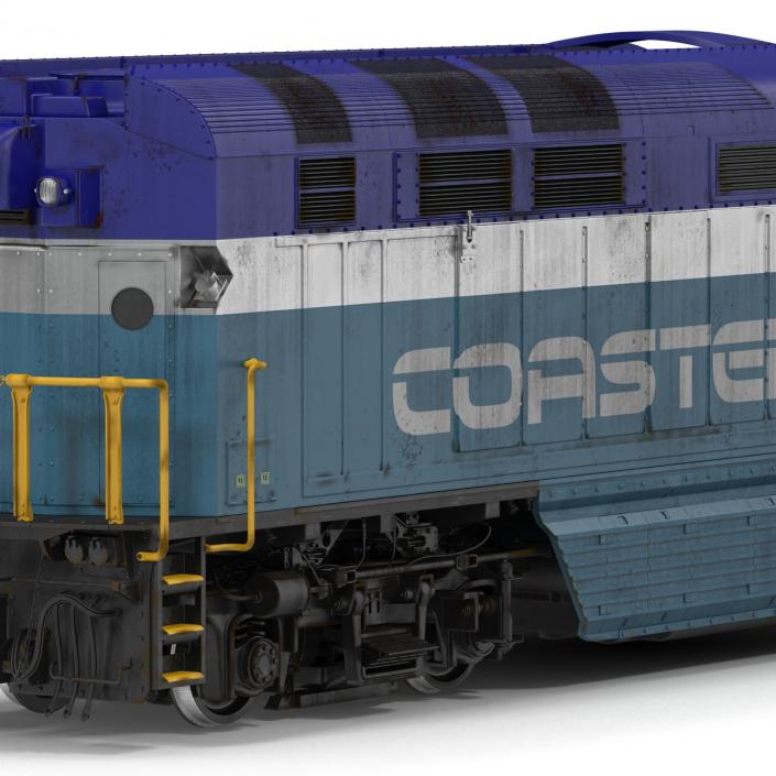 Diesel Electric Locomotive F59 PHI Coaster 3D