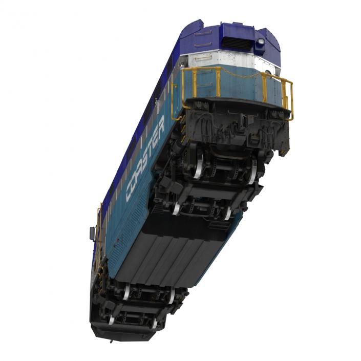 Diesel Electric Locomotive F59 PHI Coaster 3D