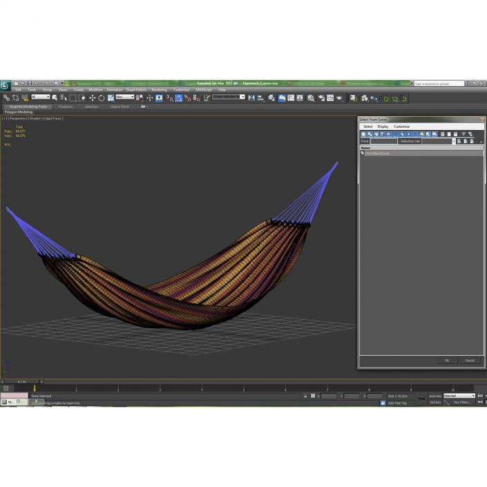 Hammock 3 3D model