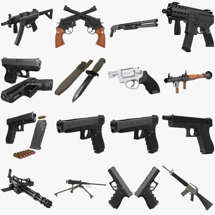 Weapons Big Collection 3D