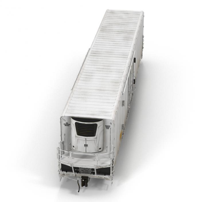 3D Railroad Refrigerator Car Generic model