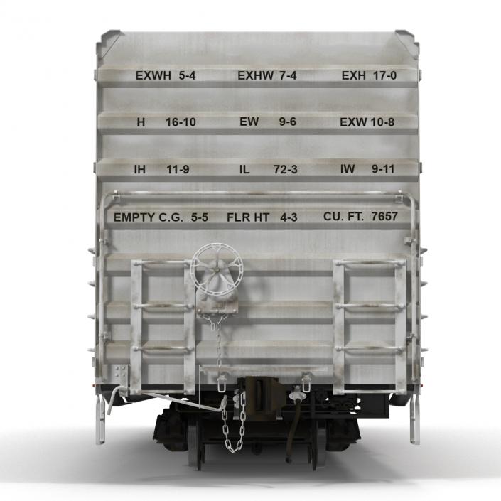 3D model Railroad Refrigerator Car CryoTrans