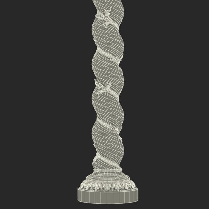 3D Solomonic Column