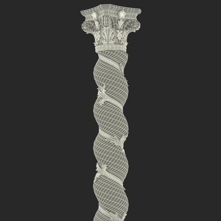 3D Solomonic Column