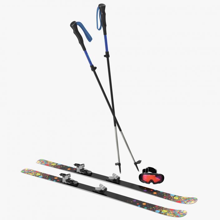 3D Equipment for Skiing 3D Models Collection