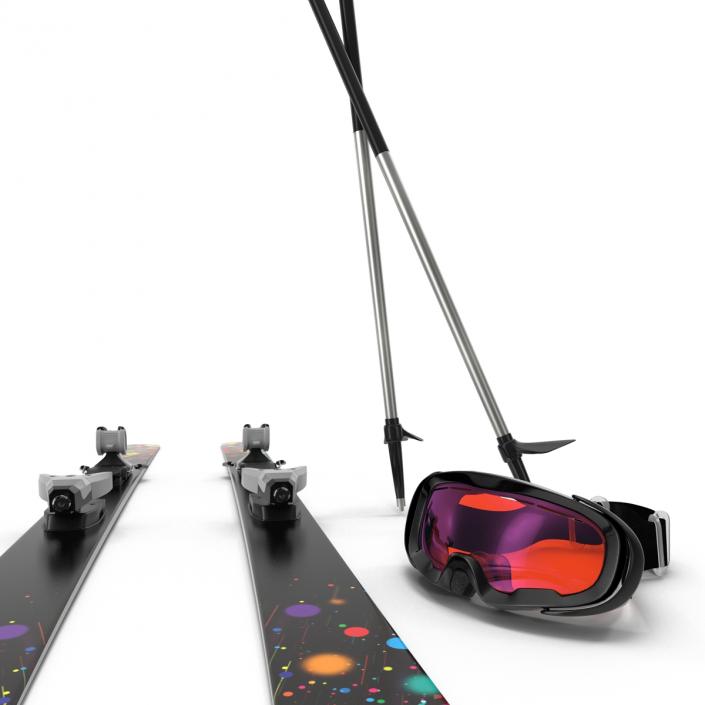 3D Equipment for Skiing 3D Models Collection