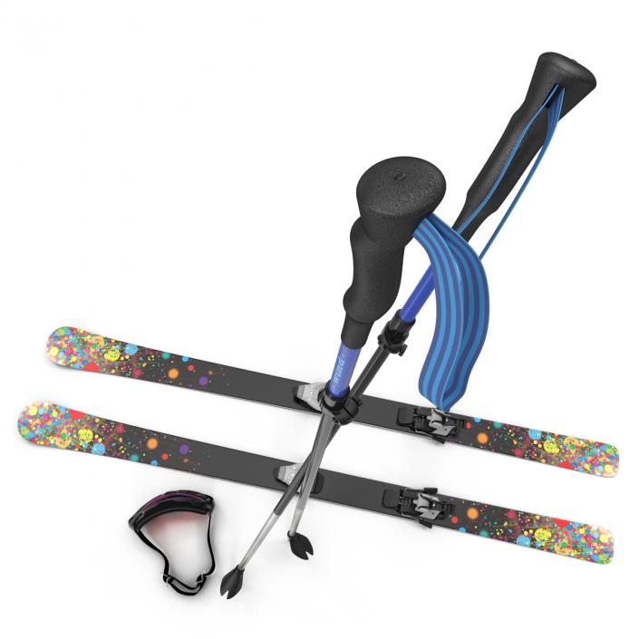 3D Equipment for Skiing 3D Models Collection