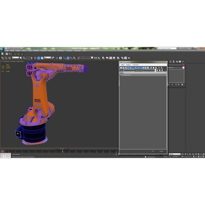 3D Kuka Robot KR 30-3 model