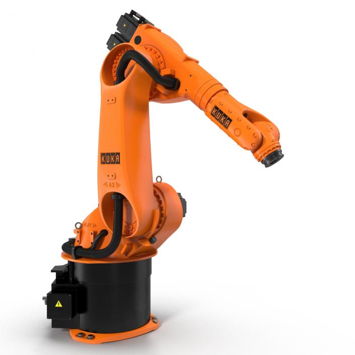 3D model Kuka Robot KR 30-3 Rigged