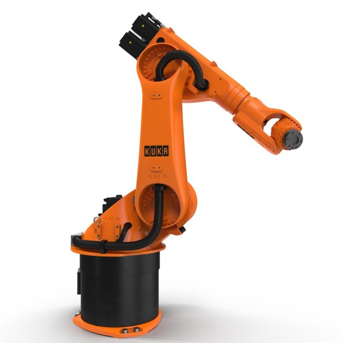 3D model Kuka Robot KR 30-3 Rigged