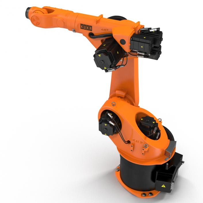 3D model Kuka Robot KR 30-3 Rigged