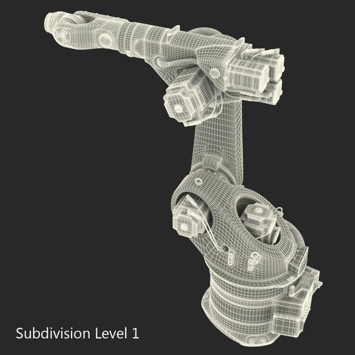 3D model Kuka Robot KR 30-3 Rigged