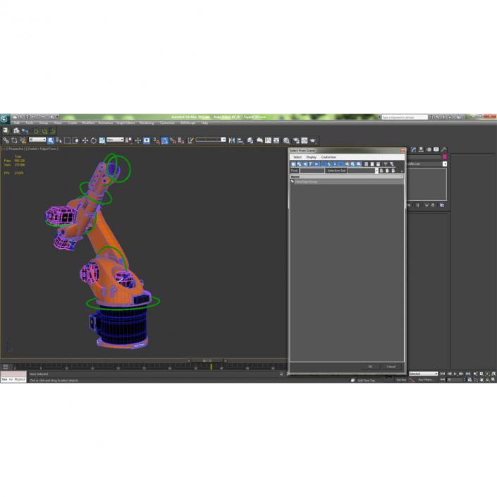 3D model Kuka Robot KR 30-3 Rigged