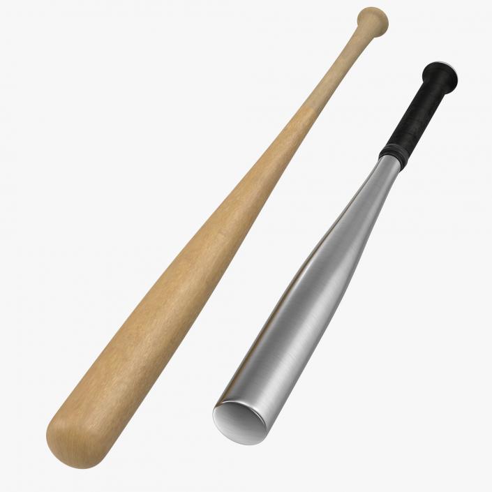 3D Baseball Bats 3D Models Collection 2