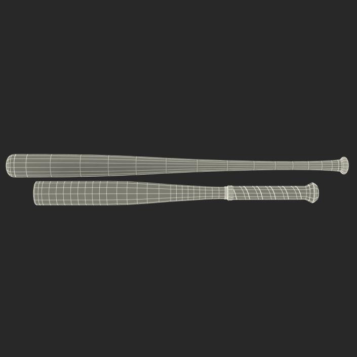 3D Baseball Bats 3D Models Collection 2