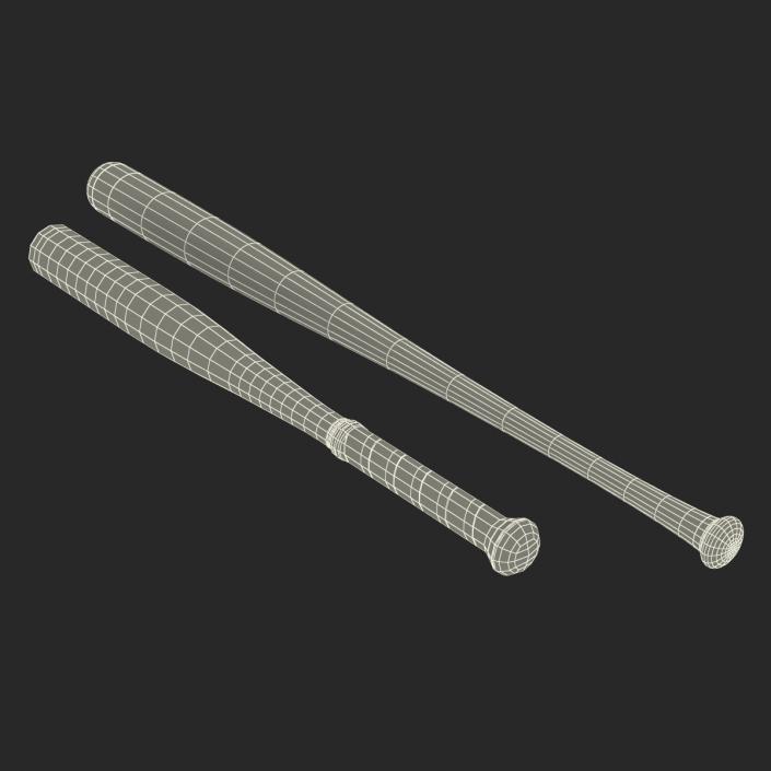 3D Baseball Bats 3D Models Collection 2