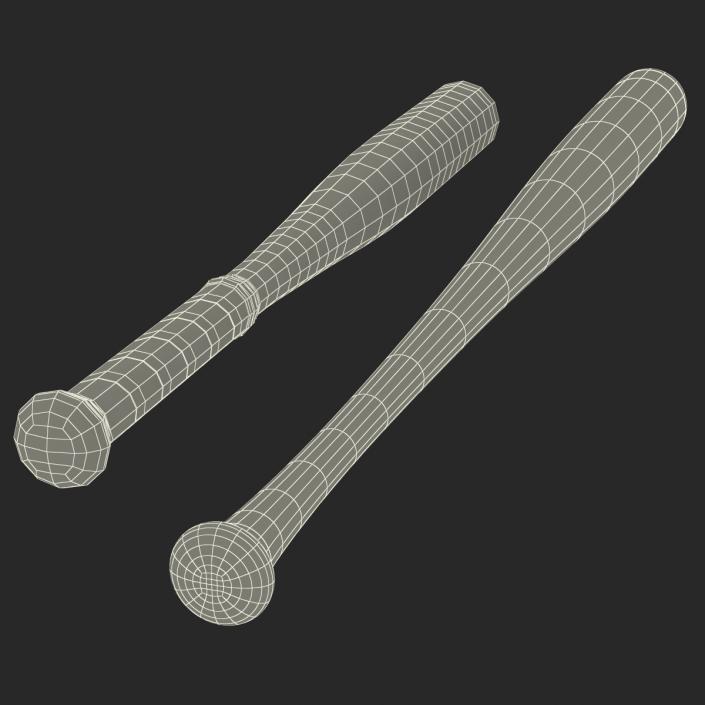 3D Baseball Bats 3D Models Collection 2