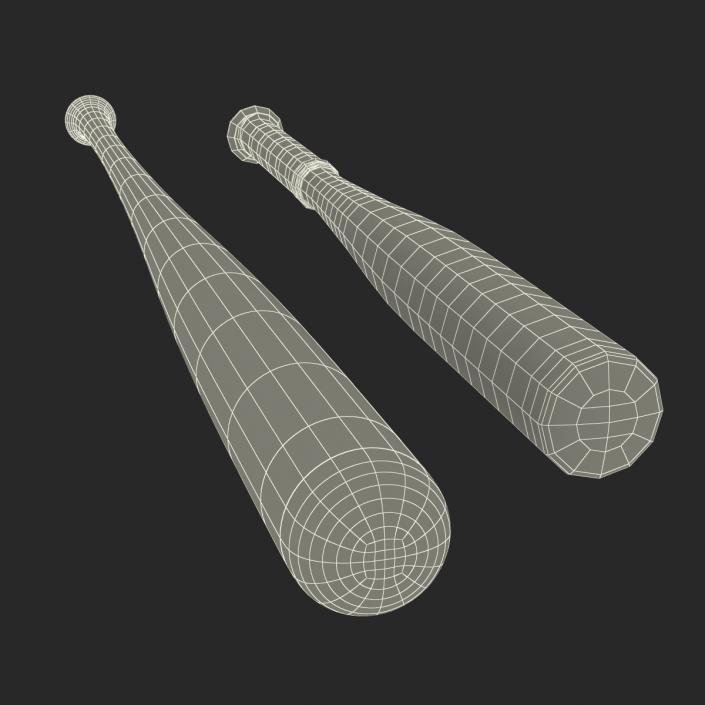 3D Baseball Bats 3D Models Collection 2