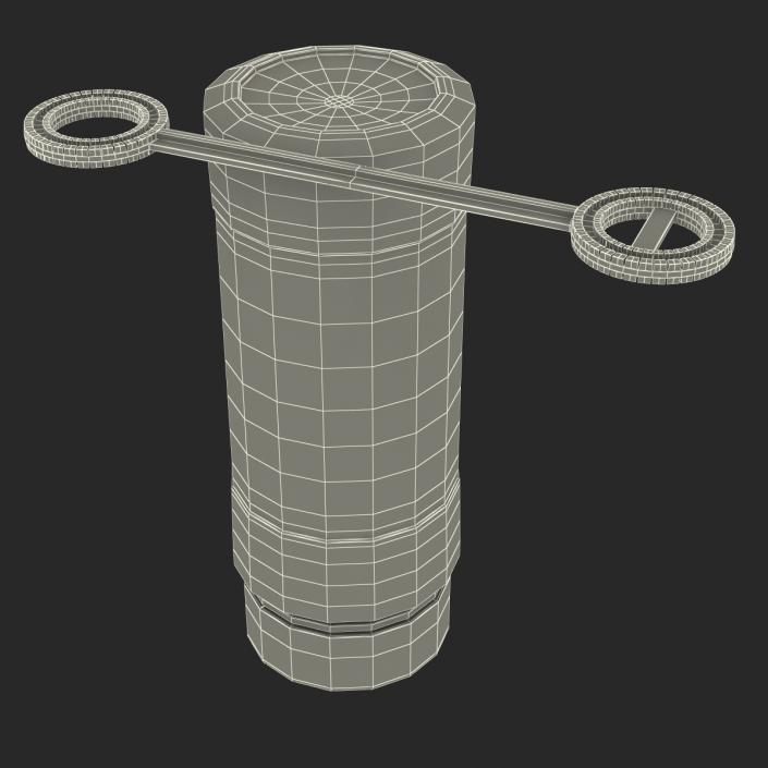 3D Bubbles Bottle and Wand Generic