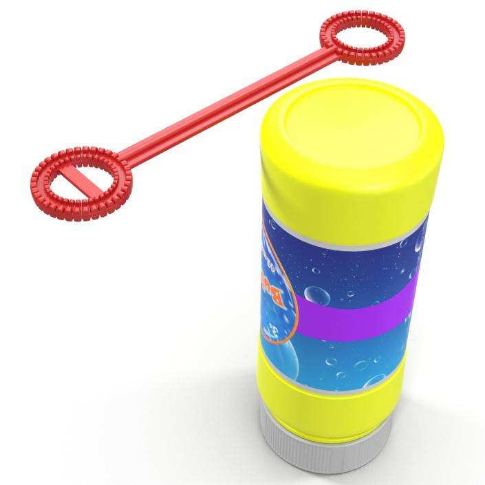 3D Bubbles Bottle and Wand Generic