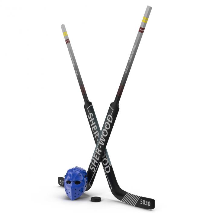 Hockey Equipment 3D Models Collection 3D