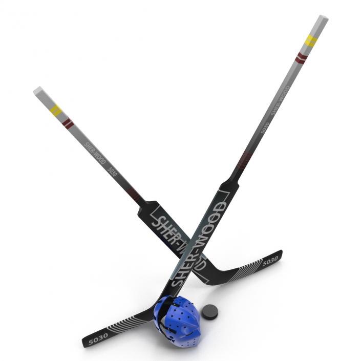 Hockey Equipment 3D Models Collection 3D