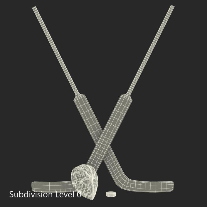 Hockey Equipment 3D Models Collection 3D