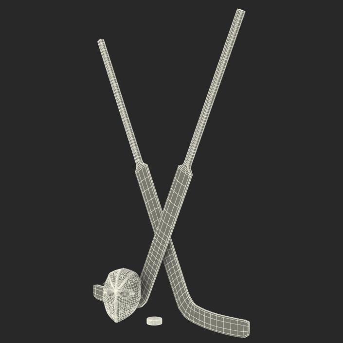 Hockey Equipment 3D Models Collection 3D