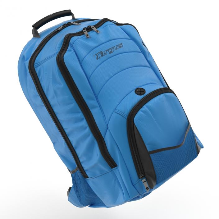 3D Backpack Blue model