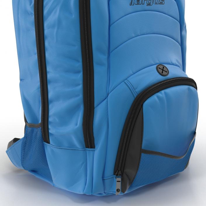 3D Backpack Blue model