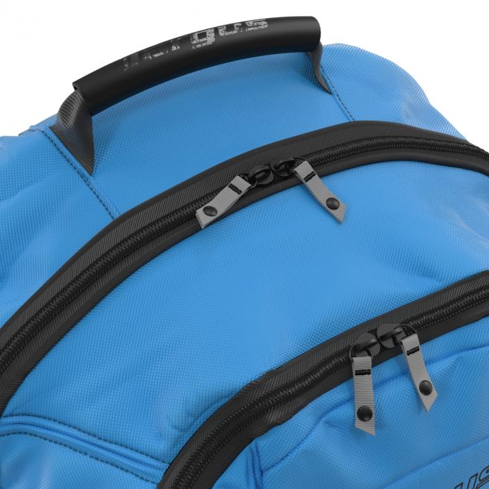 3D Backpack Blue model