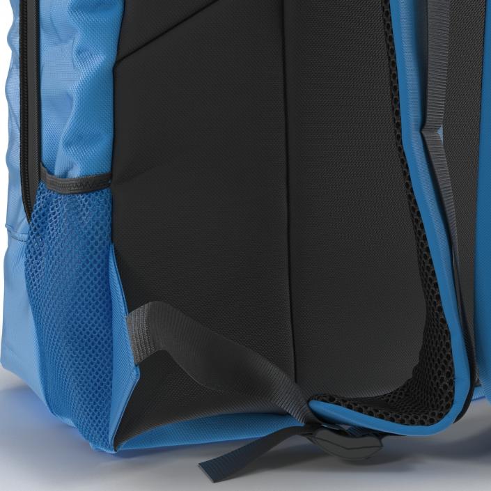 3D Backpack Blue model