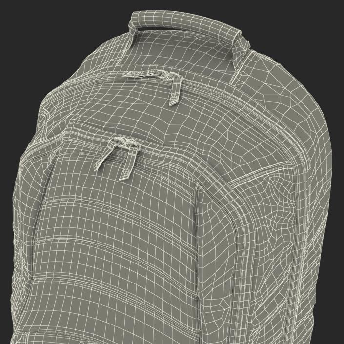 3D Backpack Blue model