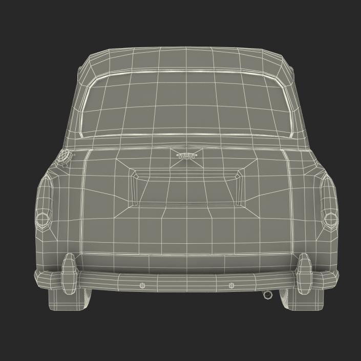 3D London Cab FX4 Rigged