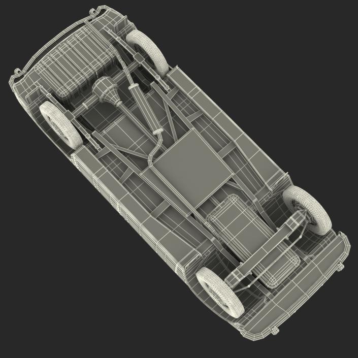 3D London Cab FX4 Rigged