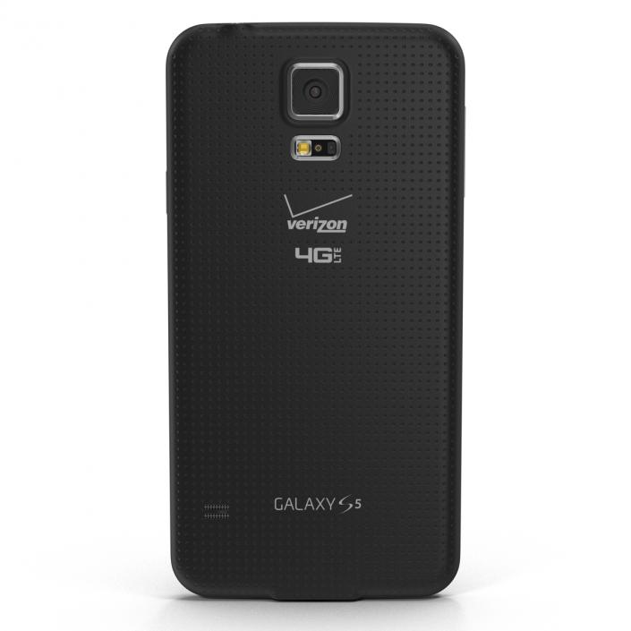 3D Samsung Galaxy S5 Black model