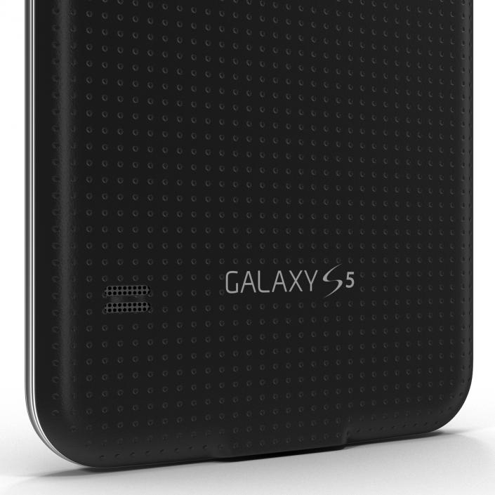 3D Samsung Galaxy S5 Black model