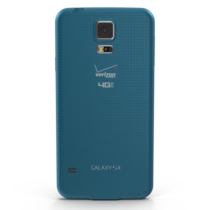 Samsung Galaxy S5 Blue 3D