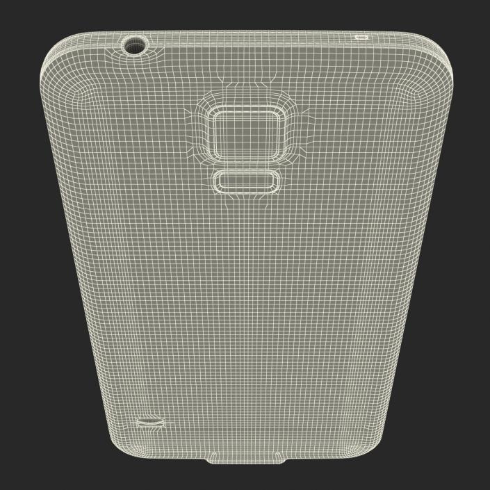 3D Samsung Galaxy S5 White model