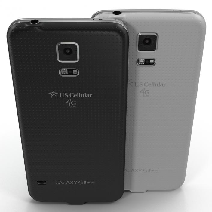 3D Samsung Galaxy S5 Mini 3D Models Set