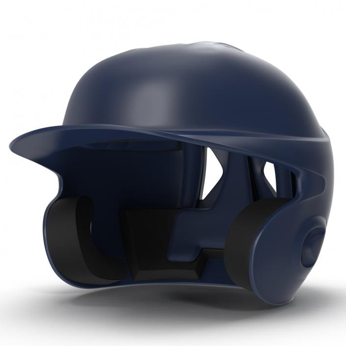 Batting Helmet 3 Generic 3D model